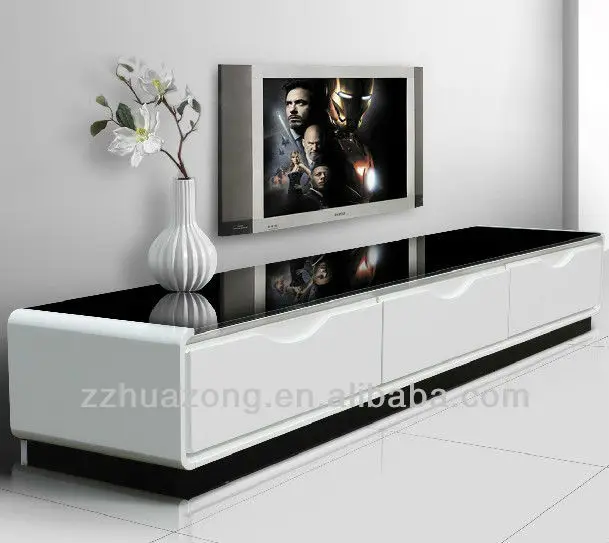 Modern White High Gloss Mdf Tv Stand With Tempered Gl Modern White High Gloss Mdf Tv Stand With Tempered Gl Furniture Panel Product On Alibaba