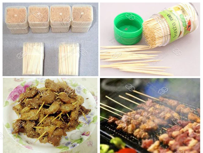 India Automatic Wood Cinnamon Toothpick Production Line Agarbatti Maker Incense Making Equipment BBQ Stick Machine For Sale 