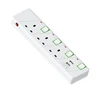 13A 250V 2 way USB UK light switch socket 3 outlet electrical extension socket