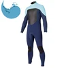 Men and Women 3mm neoprene wetsuits with stretch panels for snorkeling and surfing