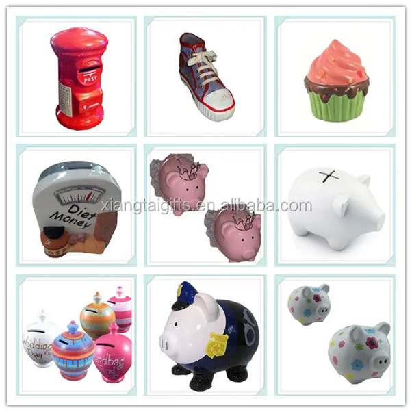 Hot Sale High Heel Shoes Ceramic Coin Bank For Children Buy Coin Bank