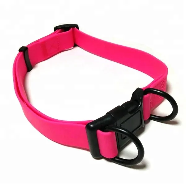 Orange Natural Rubber Plastic Silicone Dog Collar / Leash Buy Rubber