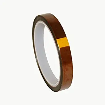 1 mil 36 yd TapeCase BA Series-0.75 x 36yd Amber Polyimide//Acrylic Tape with Acrylic Adhesive 0.75 Width Length 6800 Dielectric Strength