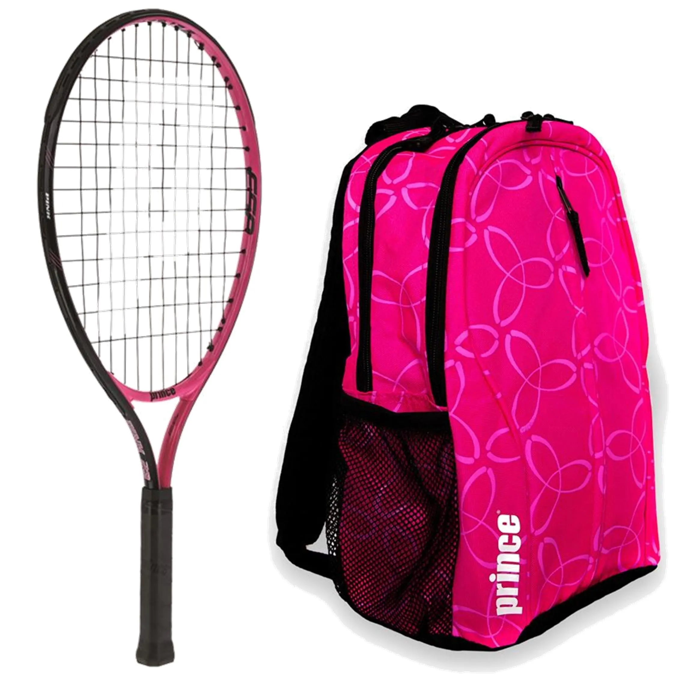 pink tennis backpack