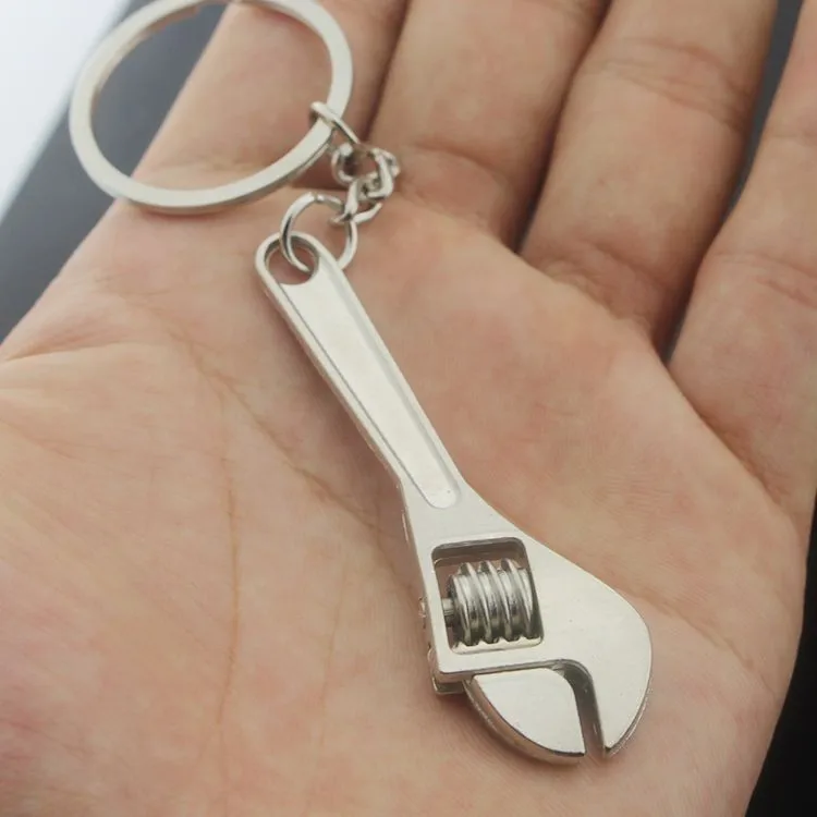 Zinc Alloy Mini Tool Creative Adjustable Wrench Keychain Buy