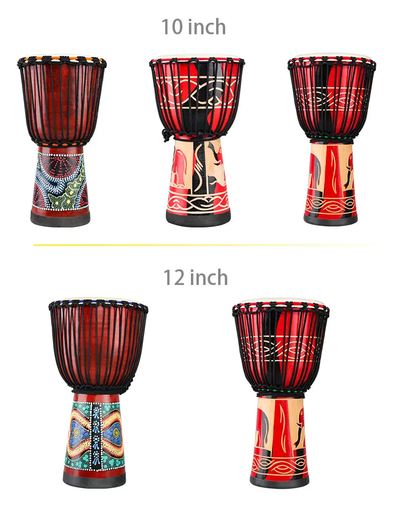 Wholesale Percussion African 8.10.12 Inch Djembe Drum - Buy Percussion ...