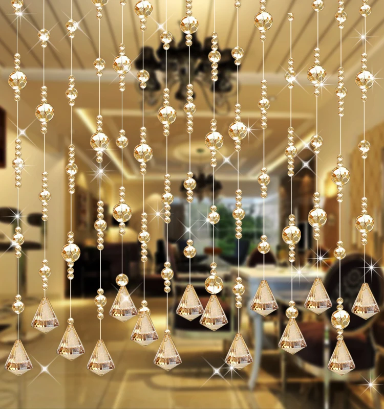 Crystal Bead Curtains Wall String Beads For Doors Buy Wall Beads