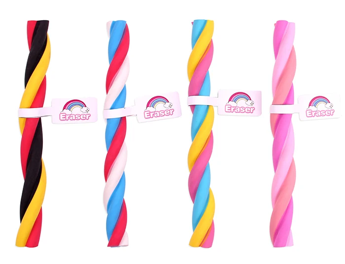 Licheng Eb411 Rope Erasers,Wholesales Diy Twisted Flexible Eraser Stick