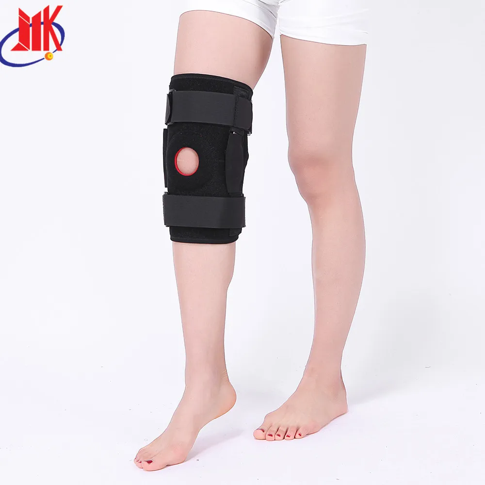 Lightweight And Knockdown Orthopedic Leg Brace Hinged Knee Brace Of
