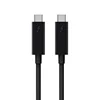 2019 USB-IF Certified Thunderbolt 3 Cable Active 40Gbps/100W Charging/5A,20V/Support 4K UHD Display For MacBook Pro