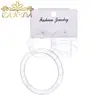 Personalized Ring Asymmetry Cell Lines Stud Earrings for Young Girl