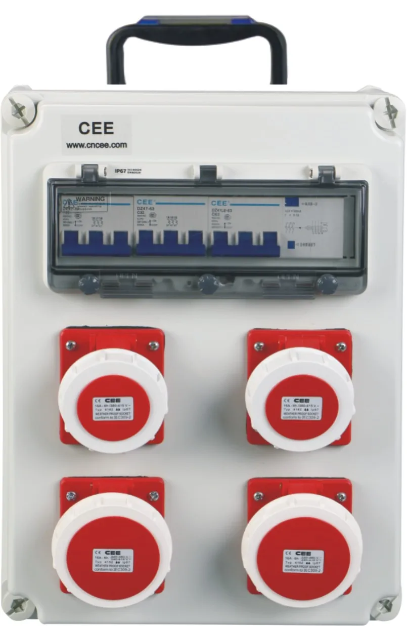 Cee Customized Industrial Plug Socket Box 3 Phase Power Distribution Box Buy 3 Phase Power