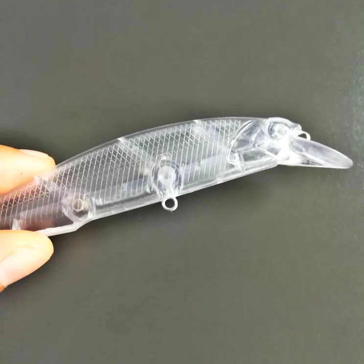 Luresfactory 100mm 14g Unpainted Lure Fishing Lure Blanks Hard Baits