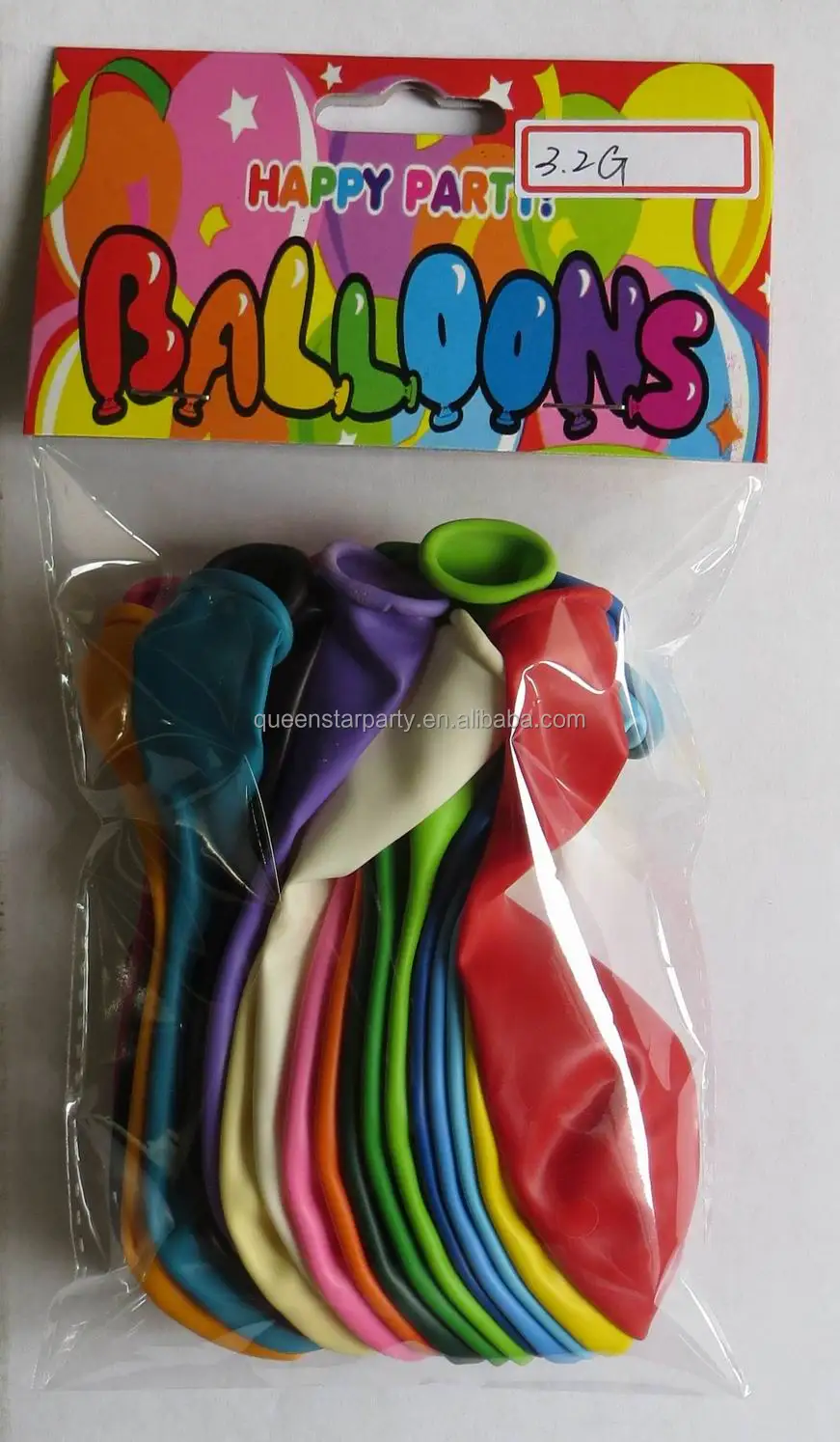 Party Balloons Small Flat Balloons Standard / Pastel Color - Buy Latex ...