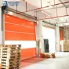 PVC roll up shutter high speed door waterproof internal door