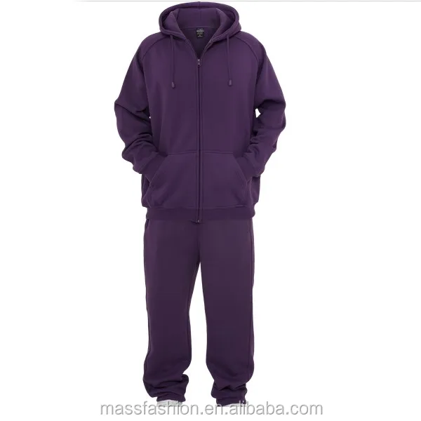 purple sweat suits