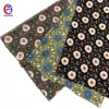 Good quality plain designer bright chiffon african fabric for kurtis