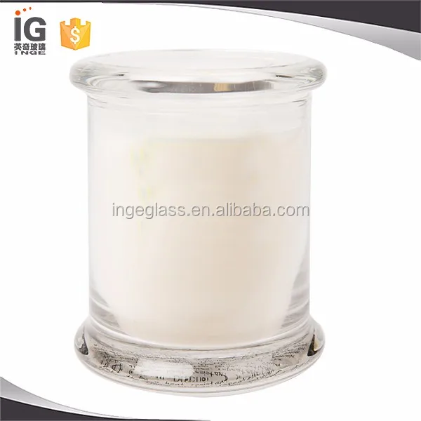 Clear Glass Jars Glass Candle Jars W/ Lids Buy Clear Glass Jars,Glass