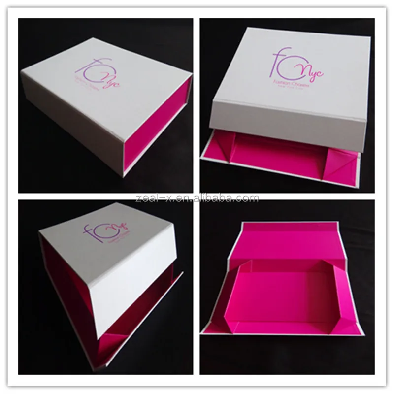 Perfect! New York Fashion Clothing Gift Dresses Packing Box Folding Box