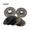 steel pipe home decoration malleable iron pipe fitting square handrail floor flange industrial steel pipe furniture fittings