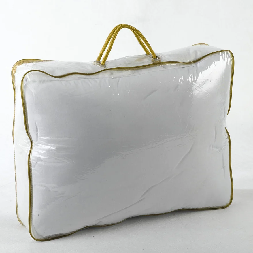 Customized Pvc Quilt Bag With Wire Zip Lock Duvet Storage Plastic Zip