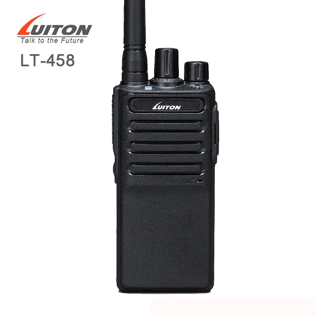USB programming cable connected to Baofeng UV-5R and laptop