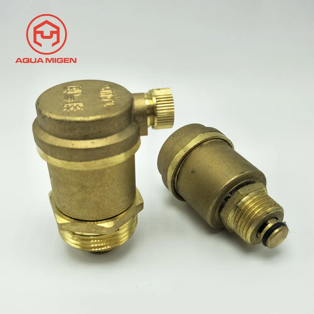 Brass Automatic Screw Adjustable Control Pressure Air Vent Valve - Buy ...