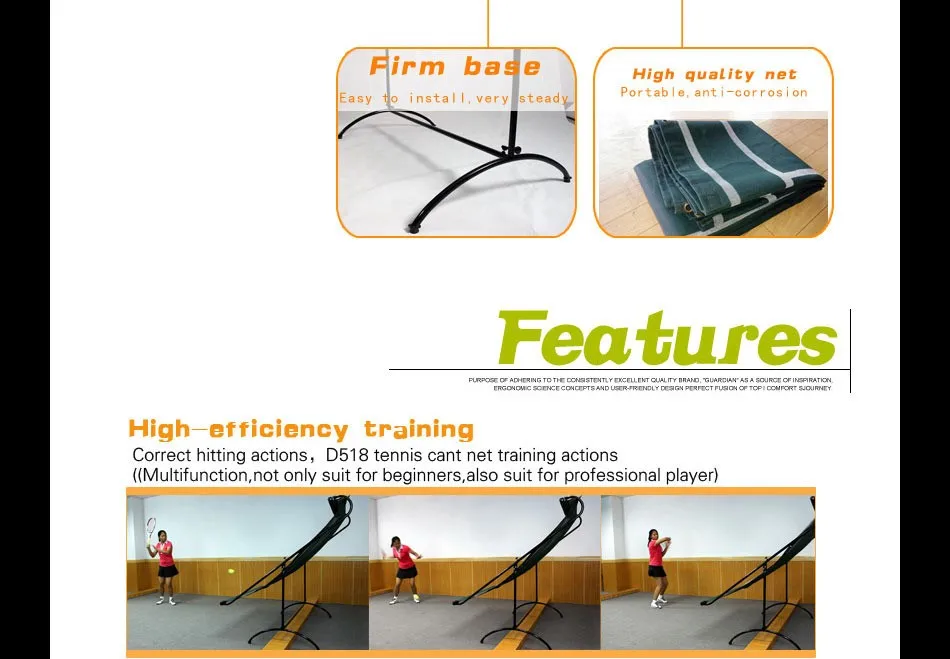 Home Sports Tennis Trainer Rebounder Net D518 Buy Tennis Training Net