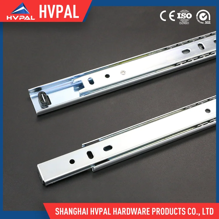 2 Fold Sliding Shelf Rails Concealed Drawer Slides Runners Buy