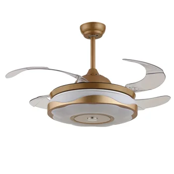 42 Inch Plastic Blade Hidden Ceiling Fan Light With Remote Decorate 42 Inch Plastic Blade Hidden Ceiling Fan Light With Remote Decorate Oceiling Fans Style Retractable
