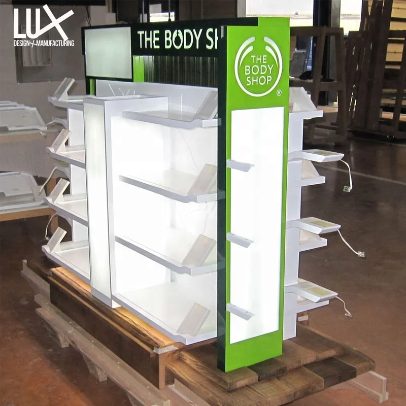 Estante De Exhibición De Pan De Madera De Diseño De Accesorio De