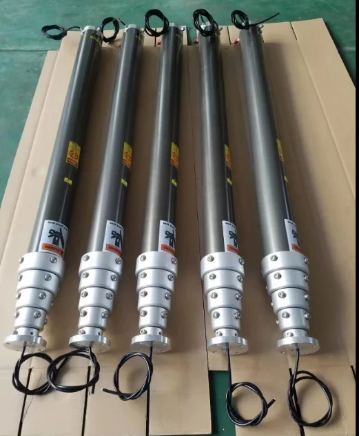 11TAL-M7-1.95-35 35 kg light weight pneumatic telescoping antenna mast