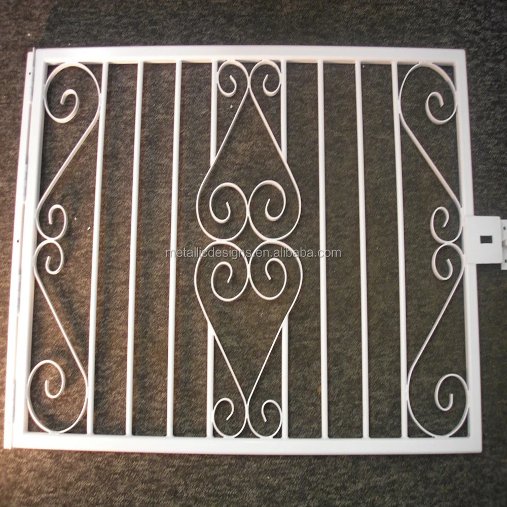 Readymade Simple Cast Iron Decorative Grills For Home