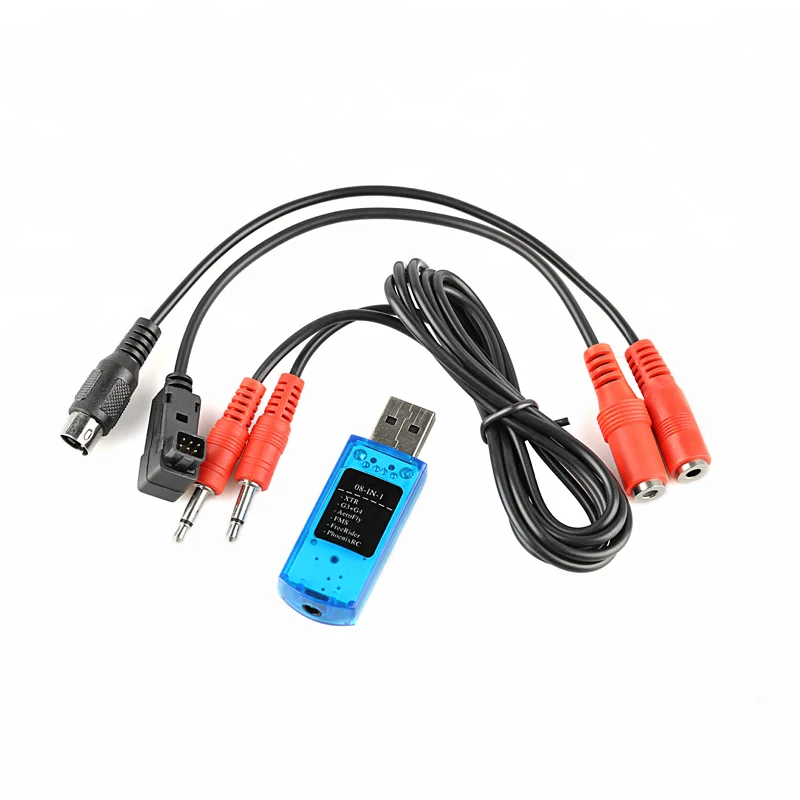 usb flight simulator cable fms adapter cable rc model simulation game