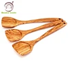Olive Wood Safty Wooden Christmas Turner Spatula Cooking Tool
