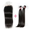 XBL cheap remy 100 human hair bundles with closure,double drawn remy cuticle aligned hair virgin,single donor virgin hair vendor