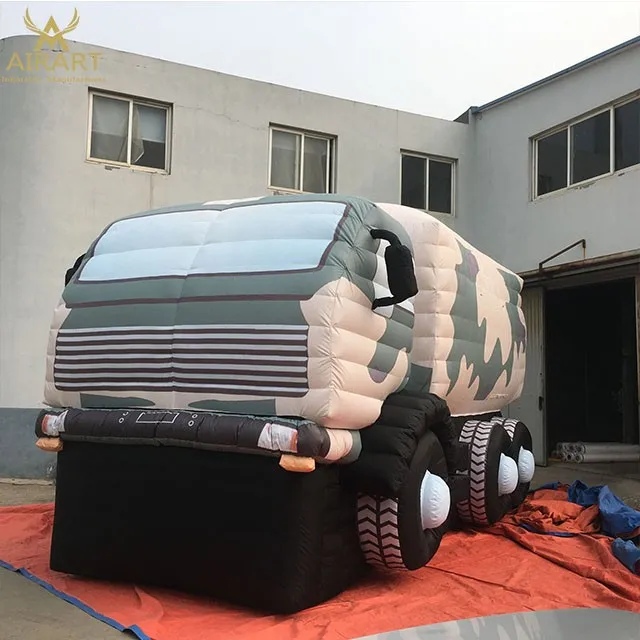 Customized Inflatable Military Vehicle,Giant Inflatable Truck Buy