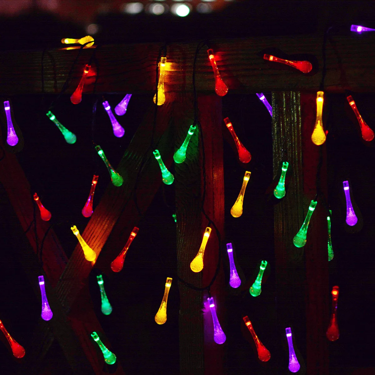 10m 100 led wedding party christmas garden patio lawn waterproof fairy string light outdoor indoor portable flash light string