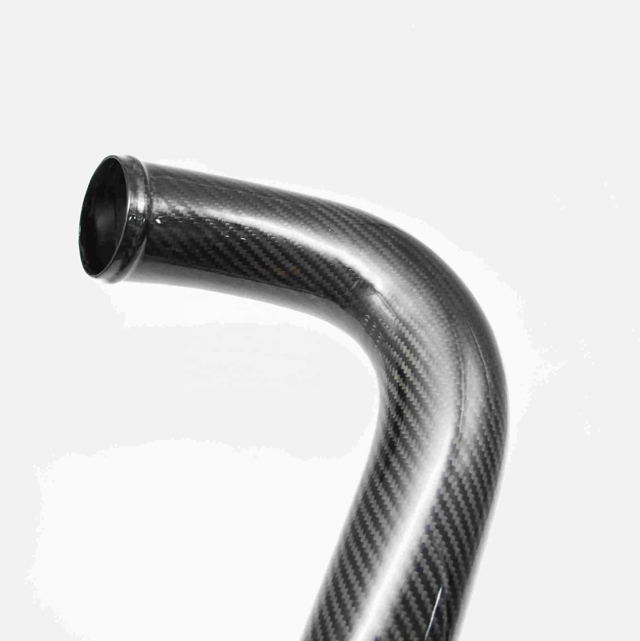 Bent/curved Carbon Fiber Air Intake/exhaust Pipe/tube Buy Bent Carbon Fiber Air Intake Pipe