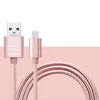 High Quality Quick Charge Metal+TPE Interfaces Data Cable Line Fast Charging USB Cable Charger