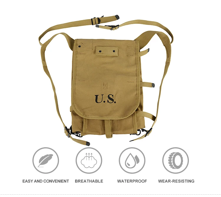 Molle Backpacks and Tactical Vest with Multiple Functions