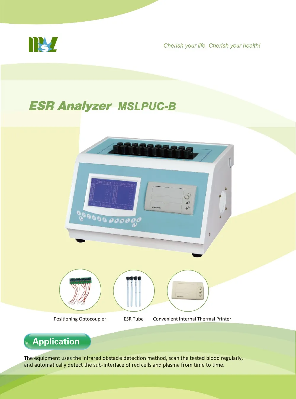 Blood Esr Analyzer Machine /clinical Laboratory Esr Machine Supplier