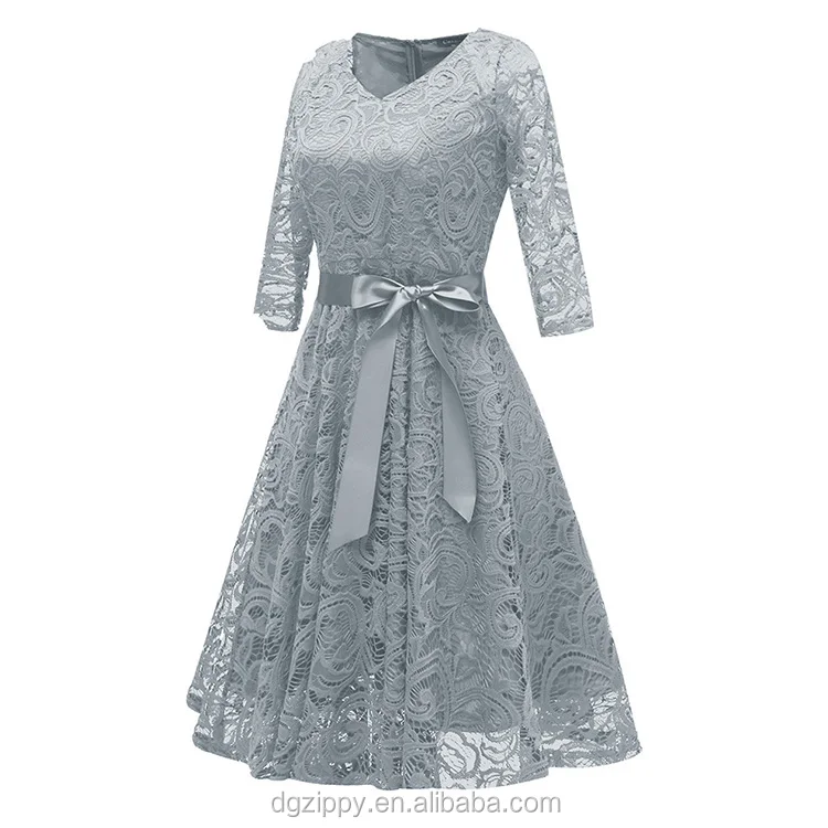 New Arrival Lace Long Sleeve Summer Dress Fashion Gowns For Women - Buy ...