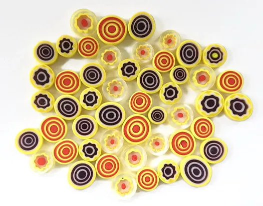 High quality colorful round millefiori