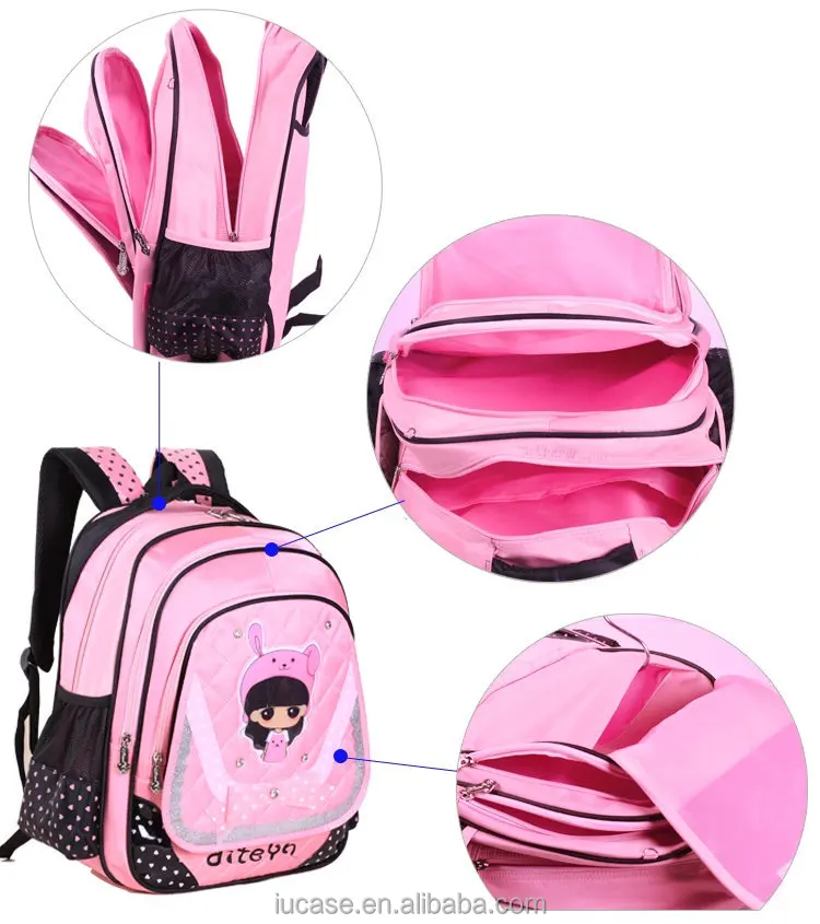 School Backpack Schoolbag With Wheeled Trolley Hand Buy School