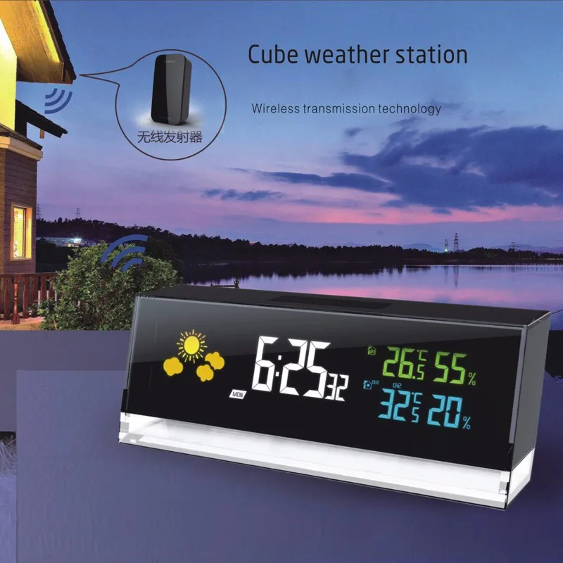 433mhz Radio Controlled Desktop Weather Station Buy Desktop Weather