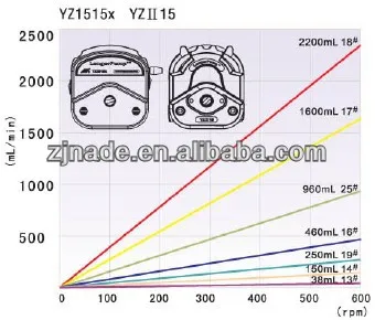 Nade Pump Medium Flow Rate Peristaltic Pump BT300-2J