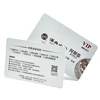 CR80 Custom Printing Boye Plastic Silver Background VIP Member Cards with QR code