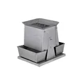 Laboratory use stainless steel sample splitter riffle sample