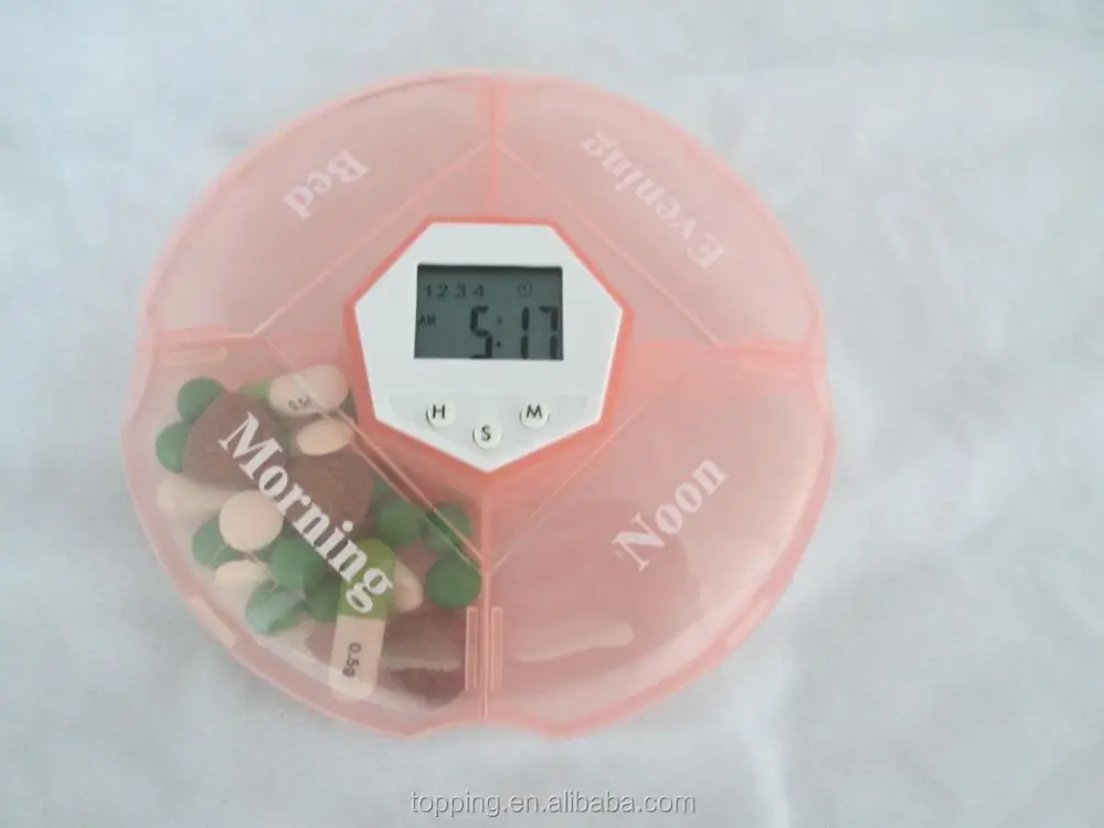 Smart Pill Box With Timer And Medication Reminder Alarm Timer Buy